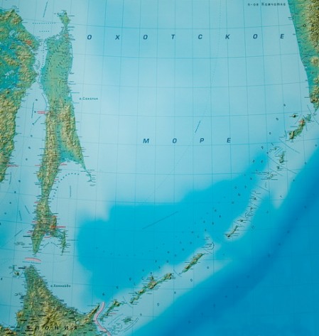 Сахалинская область - карта, острова...