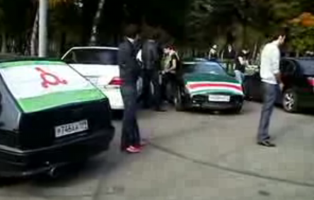 Чеченская молодежь собирается на автопробег