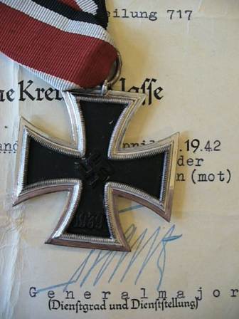 Железный крест 2-го класса 1039 года