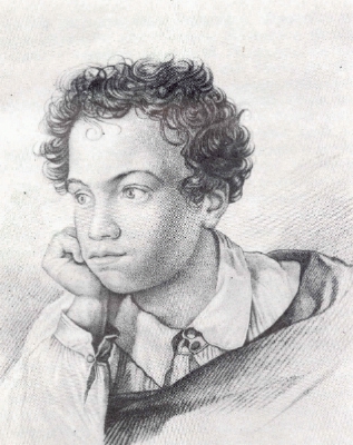 Александр Пушкин. Е.Гейтман. 1822